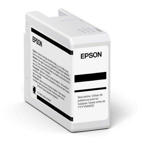 *Cartucho tinta epson singlepack negro black t47a8 ultrachrome pro 10 ink 50ml sc - p900