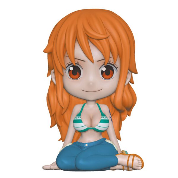 *Figura hucha plastoy one piece nami 18 cm