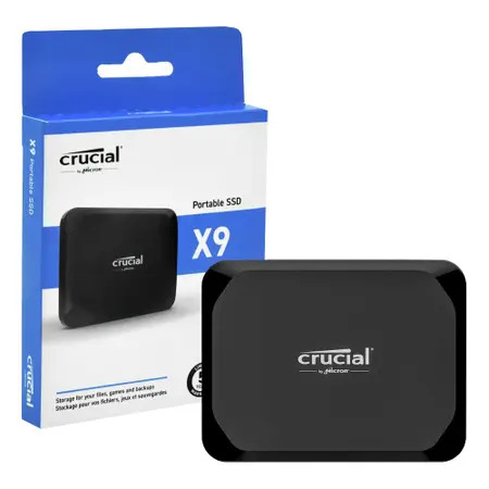 *Disco duro externo ssd crucial x9 2tb usb tipo c