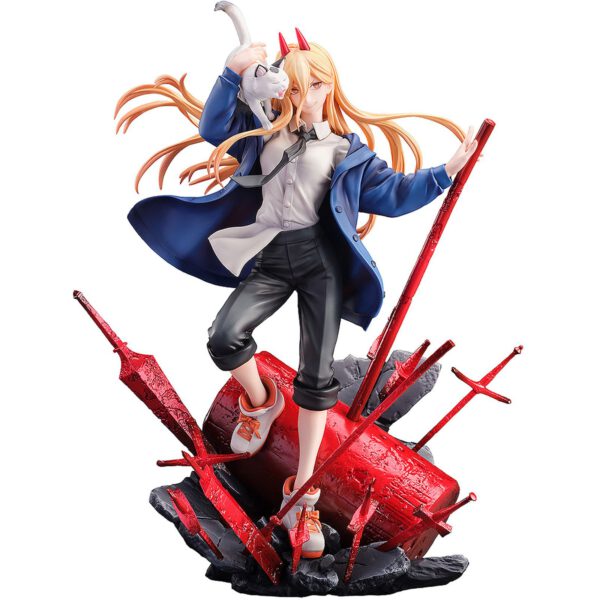 *Power & meowy fig. 28 cm chainsaw man 1 - 7 scale