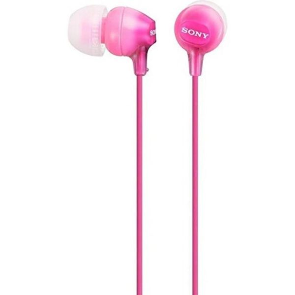 *Auriculares sony mdr - ex15appiz jack 3.5mm rosa
