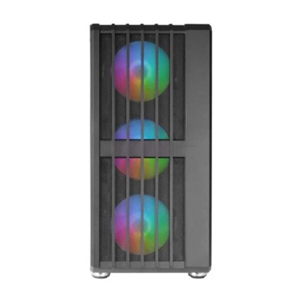 *Caja ordenador mars gaming  mcvault atx argb cristal templado negro