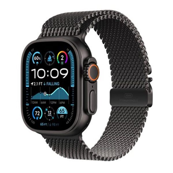 *Smartwatch apple watch ultra 2 gps + cell 49mm black titanium milanese loop m
