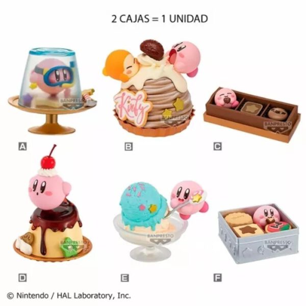 *Figura banpresto kirby paldoce collection vol.3 unidad aleatoria