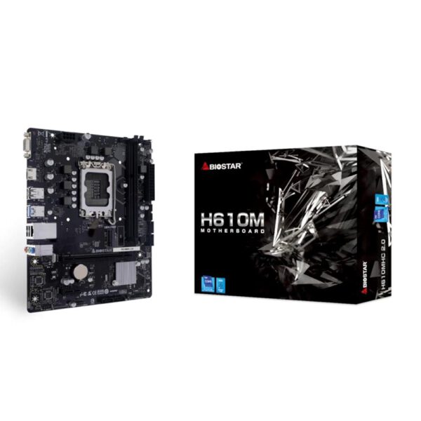 *Placa base biostar h610mhc 2.0 lga1700 ddr4 matx