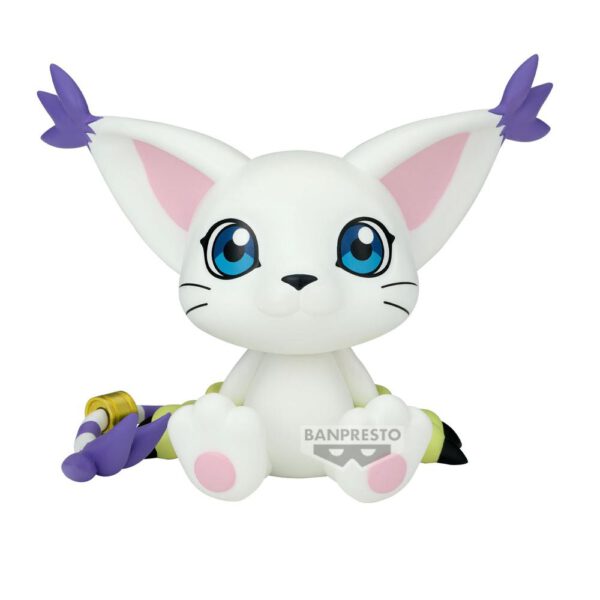 *Figura banpresto digimon adventure sofvimates tailmon (gatomon) 9cm