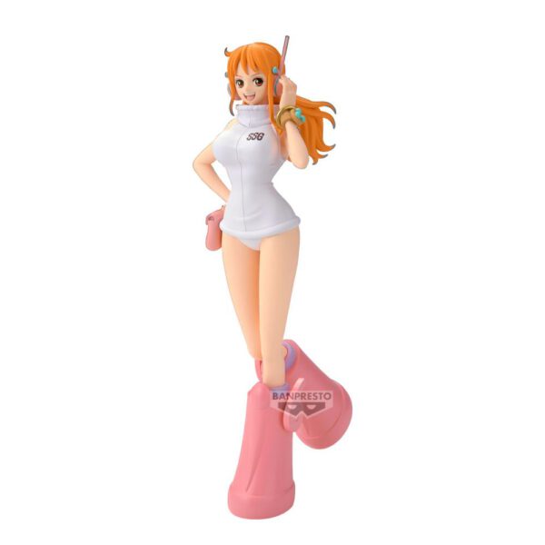*Figura banpresto one piece glitter & glamours egghead nami 23cm