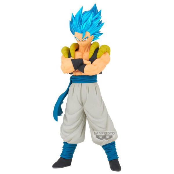 *Figura banpresto dragon ball super blood of saiyans gogeta 19cm