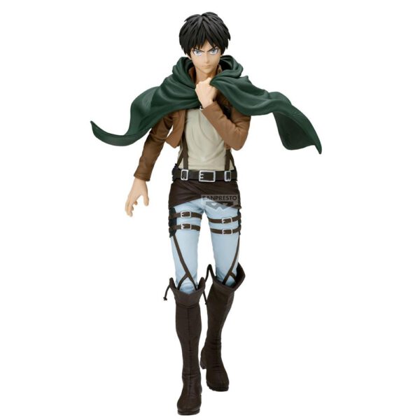 *Figura banpresto shingeki no kyojin ataque a los titanes grandista eren yeager 28cm