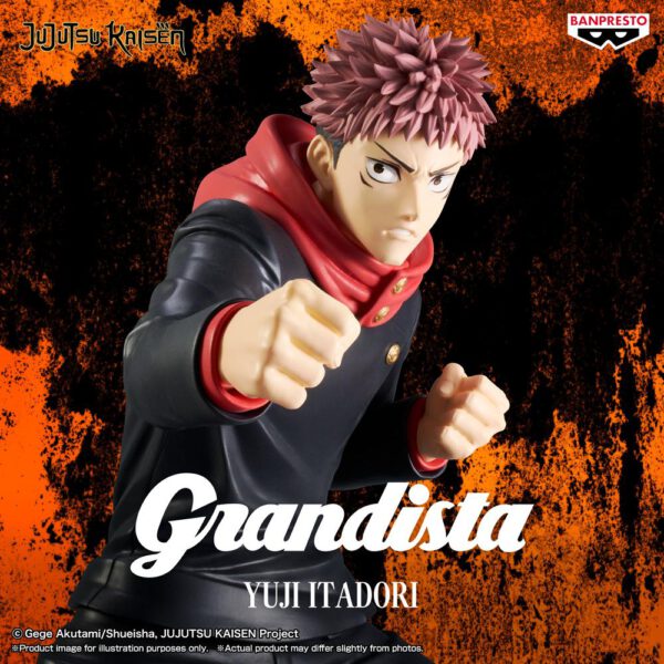 *Figura banpresto jujutsu kaisen grandista yuji itadori 23cm
