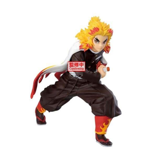 *Figura banpresto demon slayer kimetsu no yaiba maximatic kyojuro rengoku 16cm