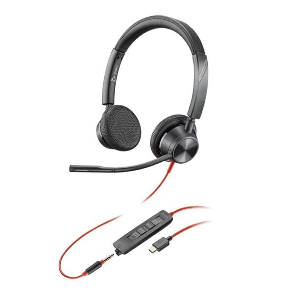 *Auriculares poly blackwire 3325 negro