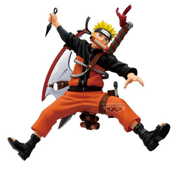 *Figura banpresto naruto shippuden naruto 72 series 33 vibration stars naruto uzumaki