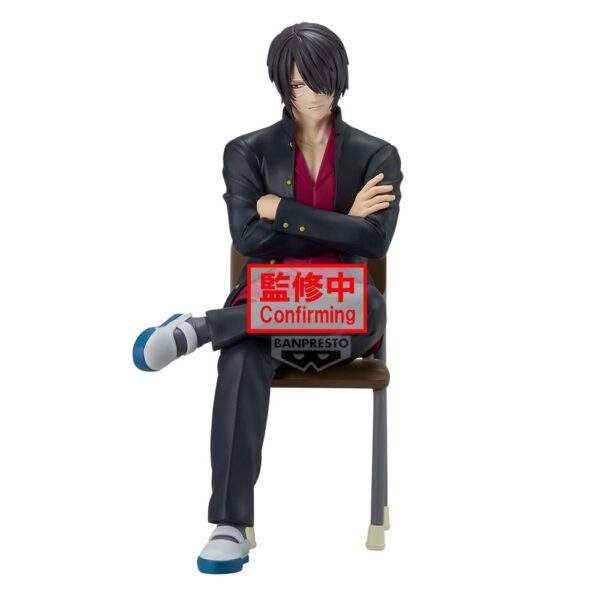 *Figura banpresto gintama mr.ginpachi's zany class desk figure shinsuke takasugi