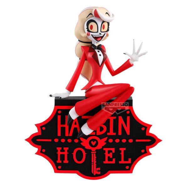 *Figura banpresto hazbin hotel monitor top figure charlie morningstar ver.a