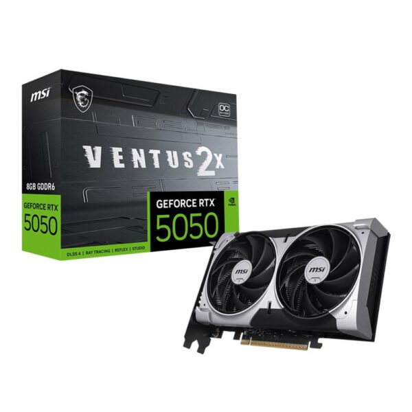 *Tarjeta grafica msi rtx 5050 ventus 2x oc 8gb gddr6