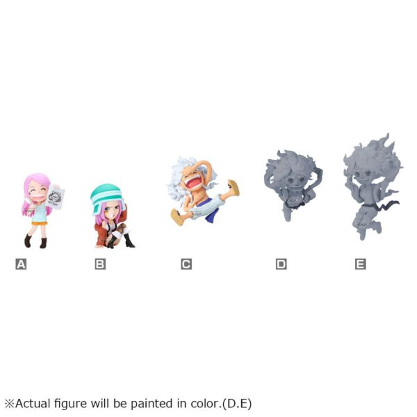 *Figura banpresto one piece world collectable 1 unidad aleatoria jewelry bonney history