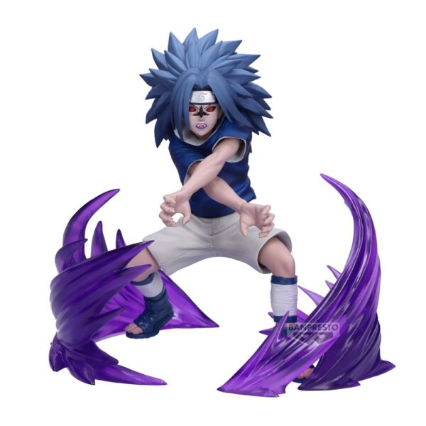 *Figura banpresto naruto 72 series 26&27 vibration stars - naruto uzumaki & sasuke uchiha - (b:sasuke uchiha)