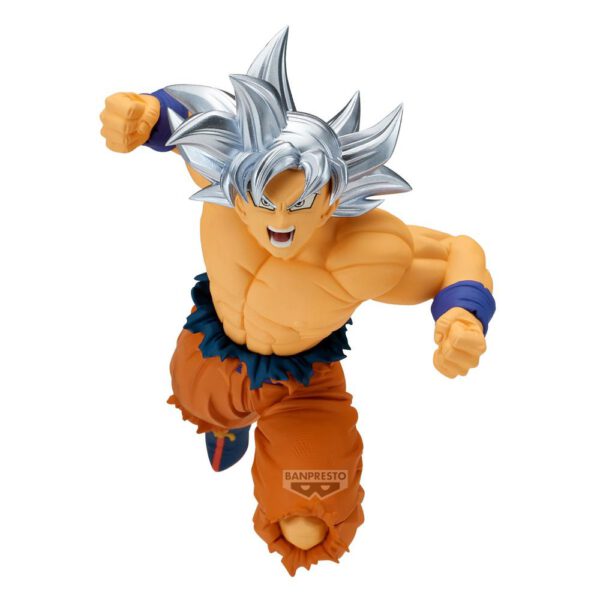 *Figura banpresto dragon ball super match makers son goku ultra instinct(vs jiren)