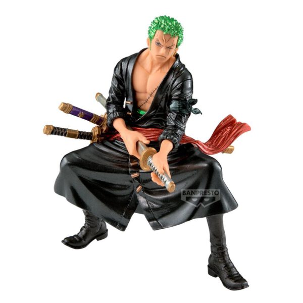 *Figura banpresto one piece king of artist roronoa zoro & sanji special ver. - (a:roronoa zoro) 18cm