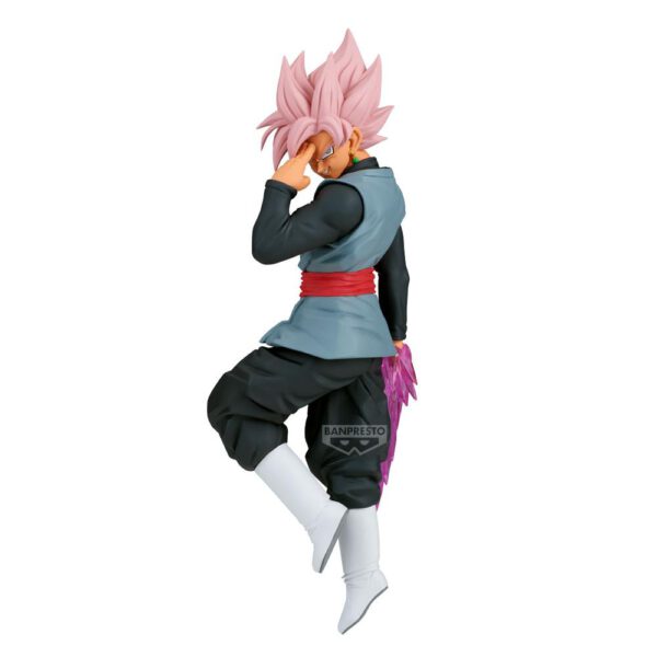 *Figura banpresto dragon ball super match makers goku black - super saiyan rosé - (vs son goku)