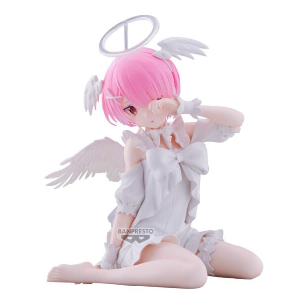 *Figura banpresto re zero starting life in another world relax time ram sweet angel ver.