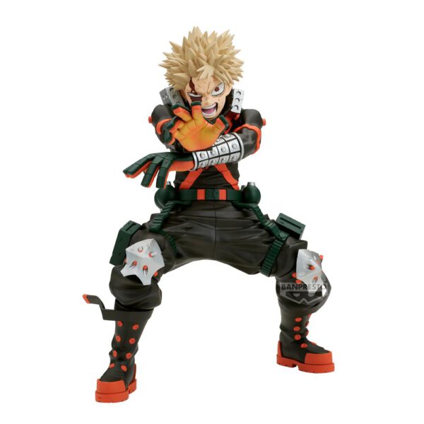 *Figura banpresto my hero academia grandista - bakugo katsuki 22cm