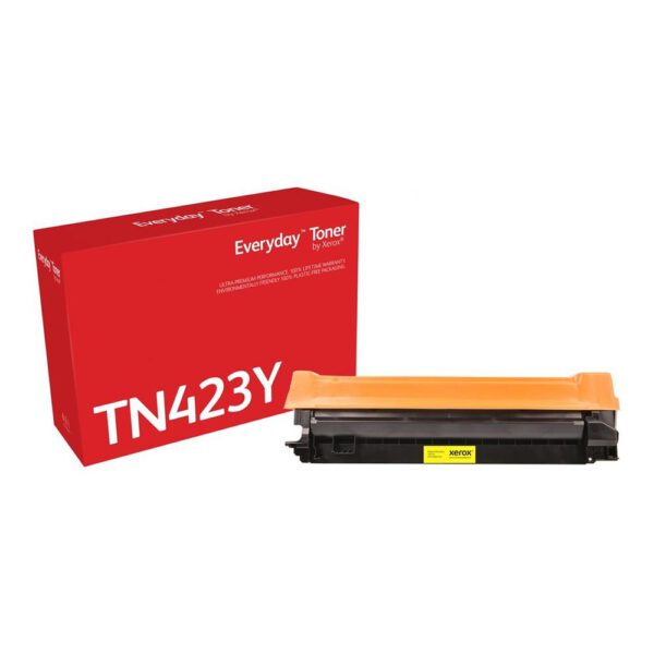 *Toner xerox everyday compatible con brother tn - 423y gran capacidad amarillo