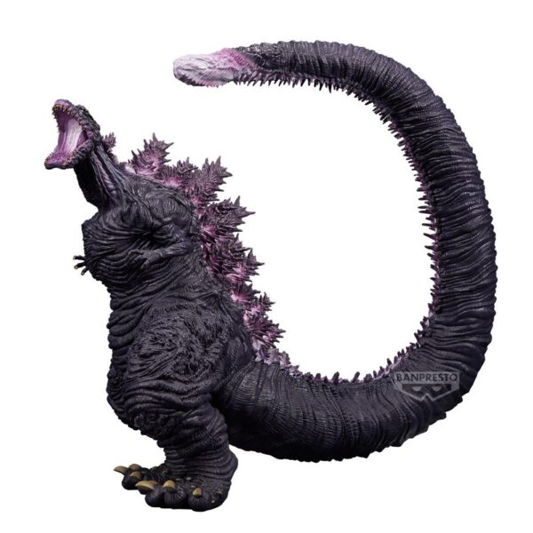 *Figura banpresto shin godzilla monster roah attack extra large godzilla 2016 4th form awakening night color ver.