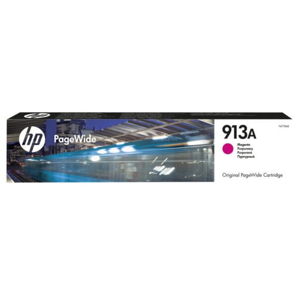 *Cartucho tinta hp 913a f6t78ae magenta