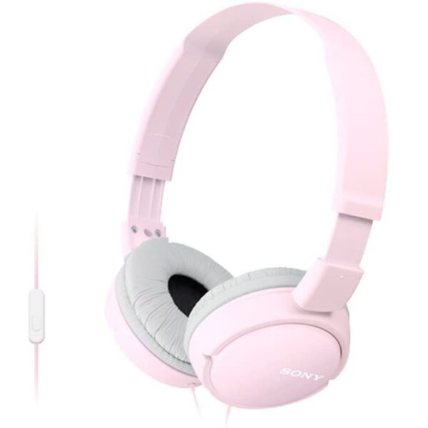 *Auriculares sony mdrzx110app - rosa - pleglable - microfono