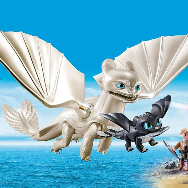 *Playmobil como entrenar a tu dragon furia diurna y bebe dragon con niños