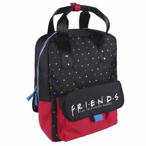 *Mochila casual cerdá series tv friends multicolor 38 cm