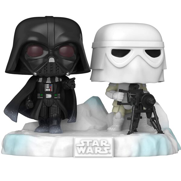 *Funko pop deluxe star wars darth vader & stormtrooper diorama invernal exclusivo 46618