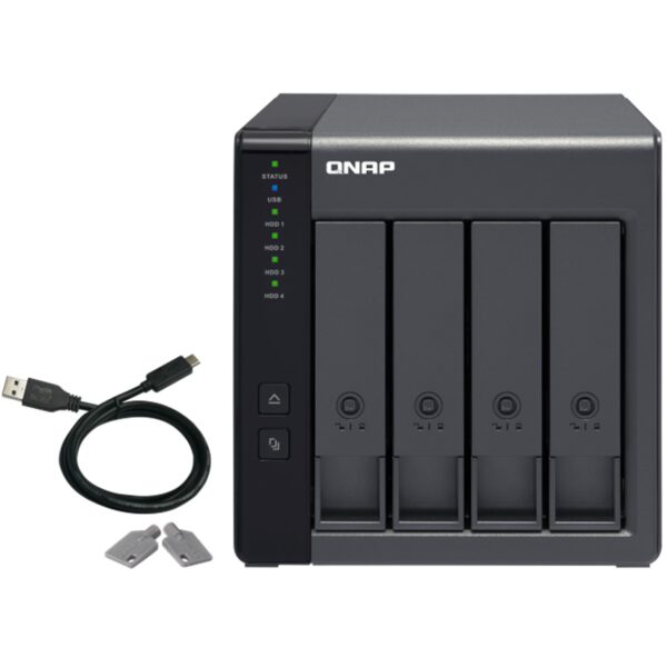 *Caja de expansion de raid qnap tr - 004 usb 3.2 gen 1 4 bahias
