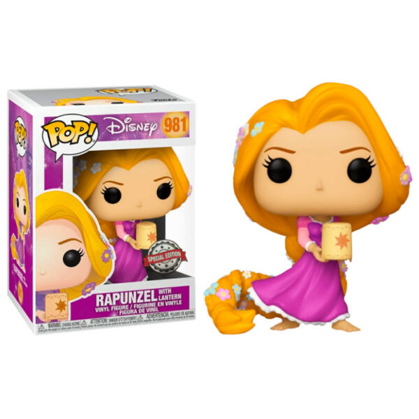 *Funko pop disney enredados rapunzel con linterna exclusivo 50464