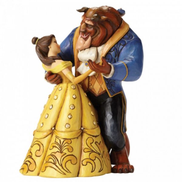 *Figura enesco disney la bella y la bestia bella & bestia 25 aniversario