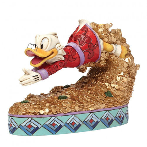 *Figura enesco disney clasicos tio gilito nadando en dinero