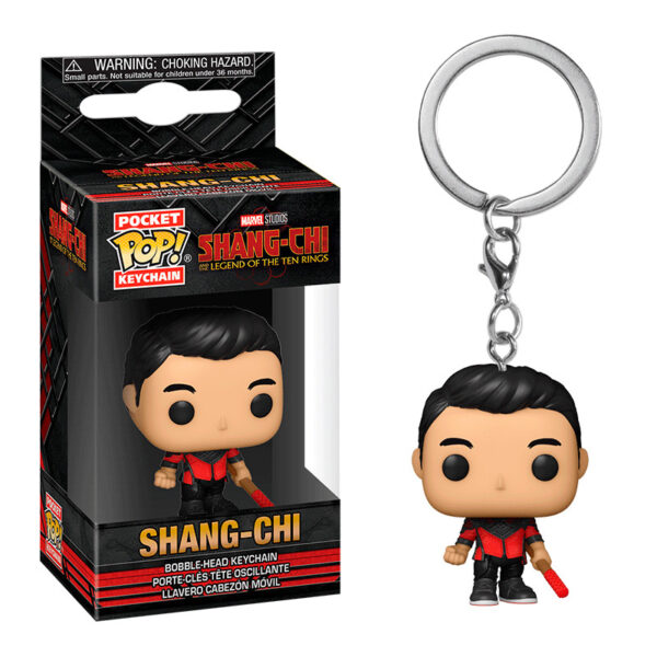 *Funko pop keychain llavero marvel shang - chi shang - chi puño 53759