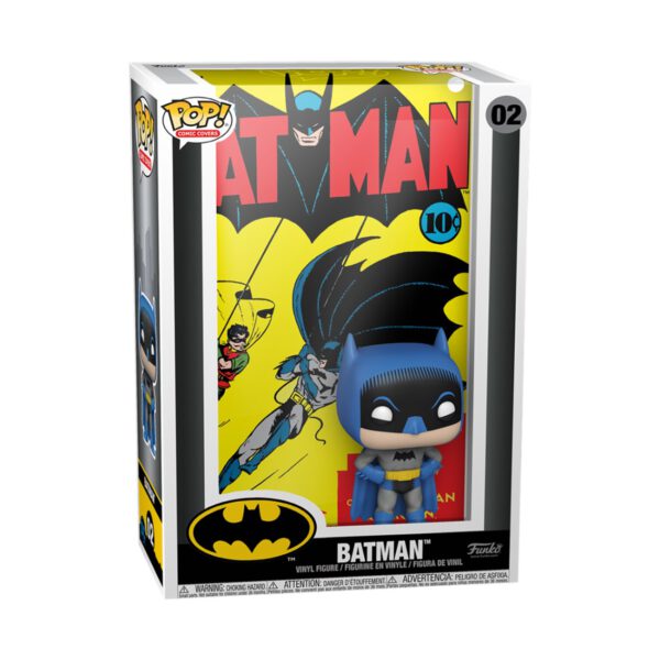 *Funko pop dc comics batman con fondo diseño comic volumen 1 57411