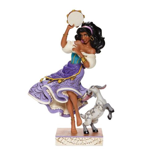 *Figura enesco disney el jorobado de notre dame esmeralda & djali