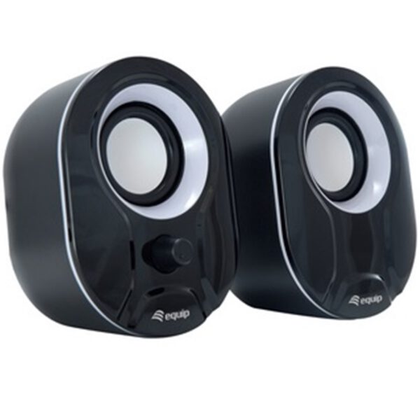 *Altavoces equip life 2.0 245333 negro y blanco