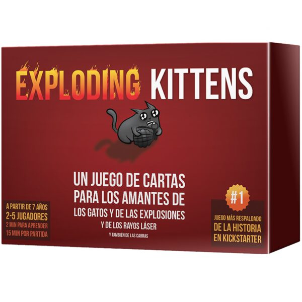 *Juego de mesa exploding kittens pegi 7