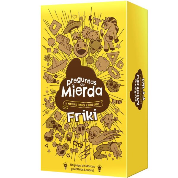 *Juego de mesa asmodee preguntas de mierda friki pegi 16