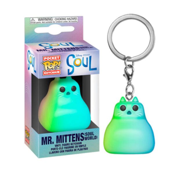 *Funko pop keychain llavero disney soul mr mittens alma 47945