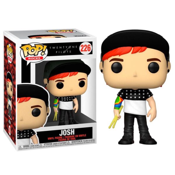 *Funko pop estrellas de la musica twenty one pilots stressed out joshu 56730