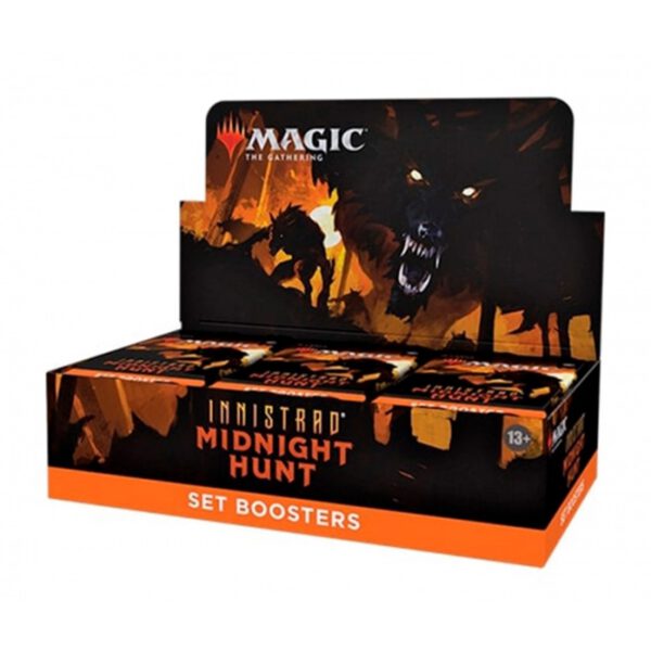 *Juego de cartas set booster wizards of the coast magic the gathering innistrad midnight hunt 30 sobres ingles