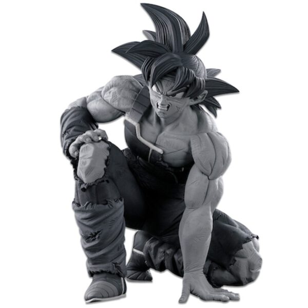 *Figura banpresto dragon ball super bardock tones blanco & negro