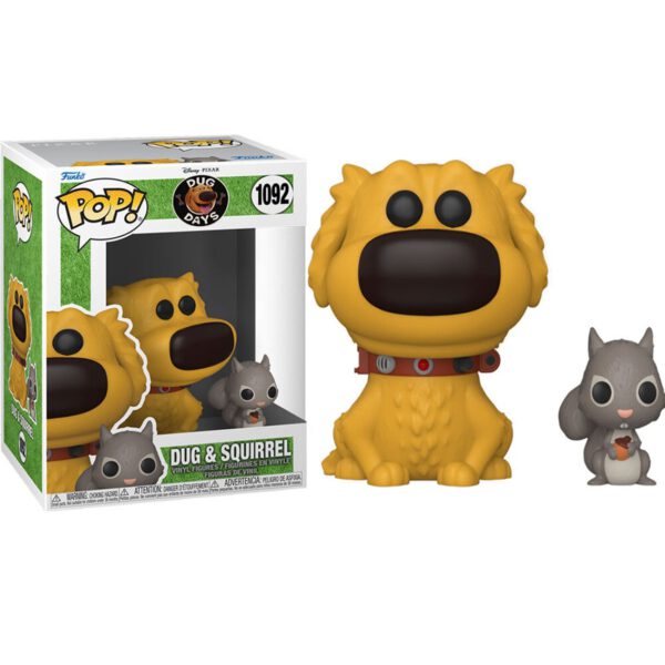 *Funko pop disney up dug days dug & ardilla 57384