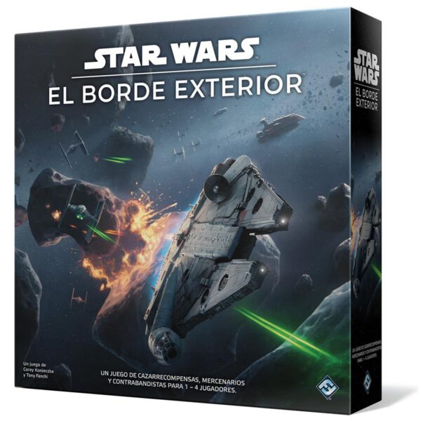 *Juego de mesa star wars el borde exterior pegi 14